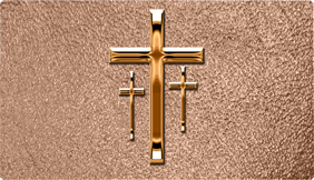DNSEMP-C-517-CP-SH-BZ Empire Corner Copper 3 Crosses Shim Bronze